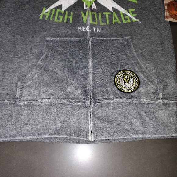 NWT Affliction High Voltage Zip Up Hoodie - Picture 6 of 9